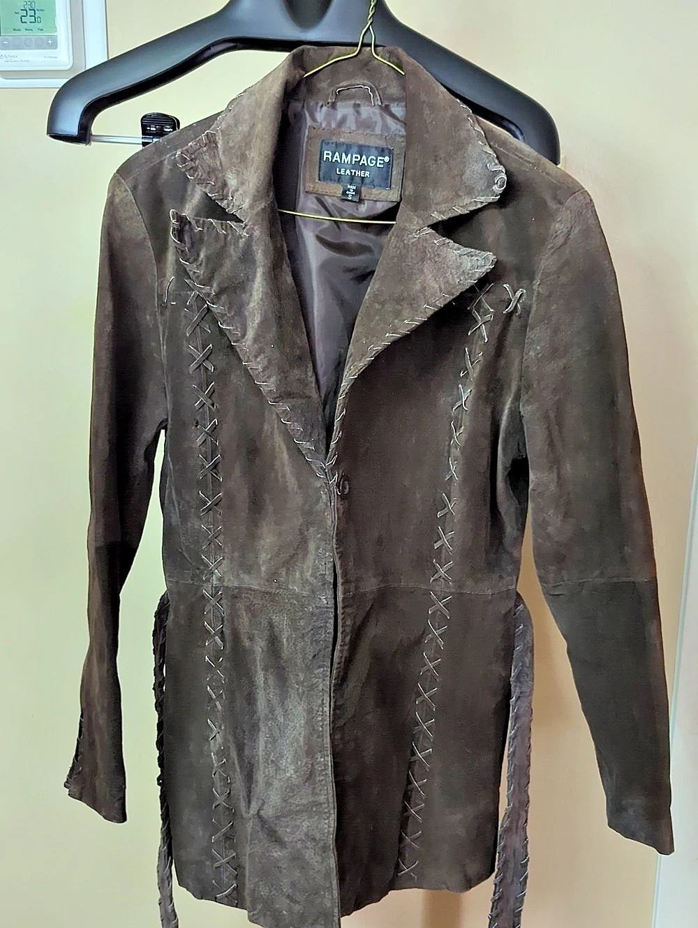Rampage Brown Leather Jacket